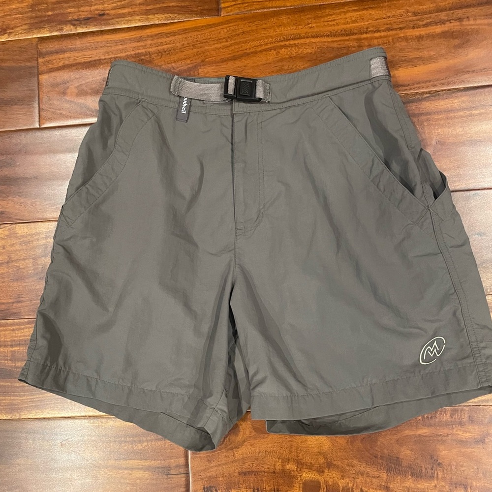 Cloudveil Men's Gray Outdoor Shorts, Size 30
